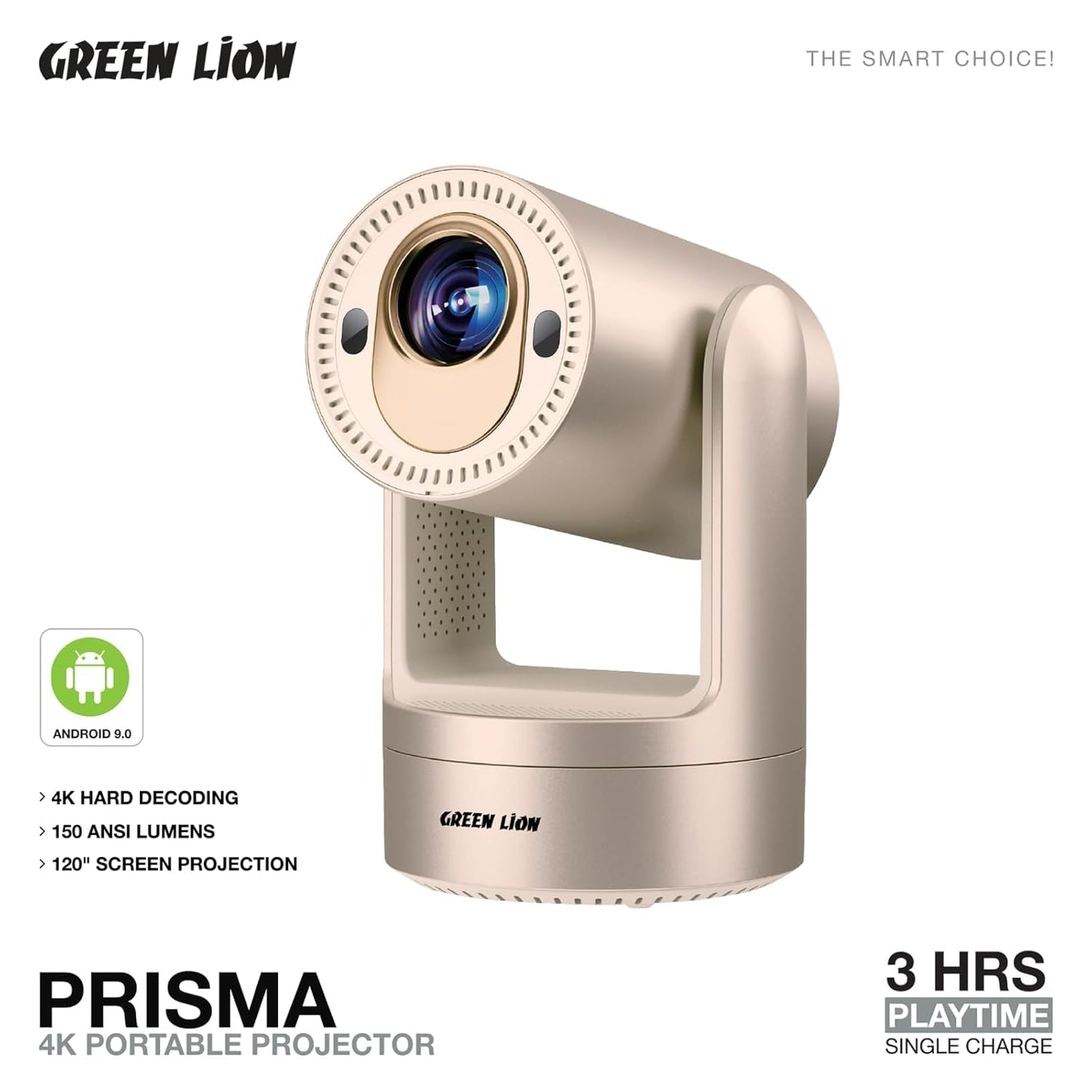 Green Lion Prisma 4K Portable Projector