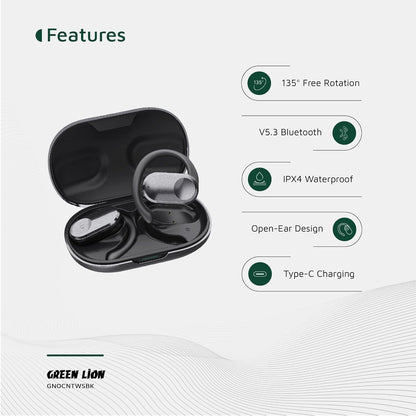 Green Lion Ocean Open-Ear Headphones