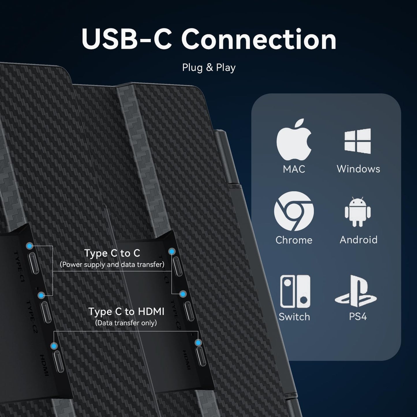 TriFoldView Pro - Portable Screen Extender