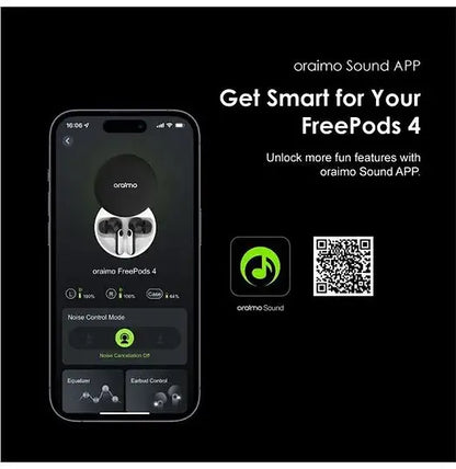 Oraimo FreePods 4 – ANC True Wireless Earbuds
