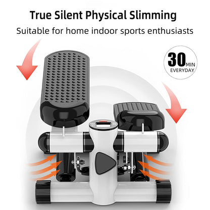 Mini Exercise Stepper with Resistance Bands