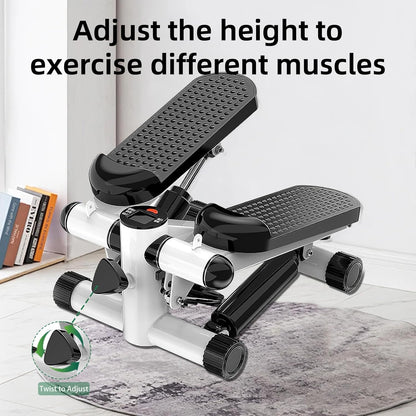 Mini Exercise Stepper with Resistance Bands
