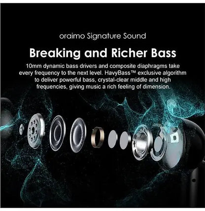 Oraimo FreePods 4 – ANC True Wireless Earbuds