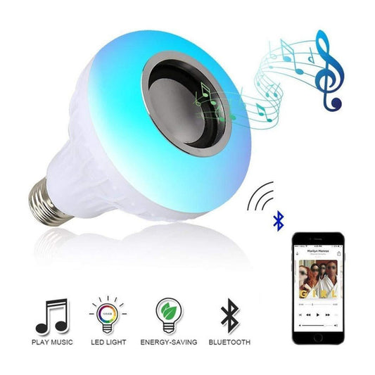 🪄 Magic Speaker Bulb – Light & Sound Combined