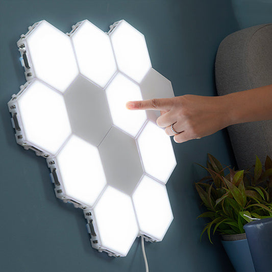 Hexagon Modular Touch Lights – Shape Your Glow