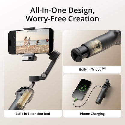 DJI Osmo Mobile 7P – Foldable 3-Axis Smartphone Gimbal